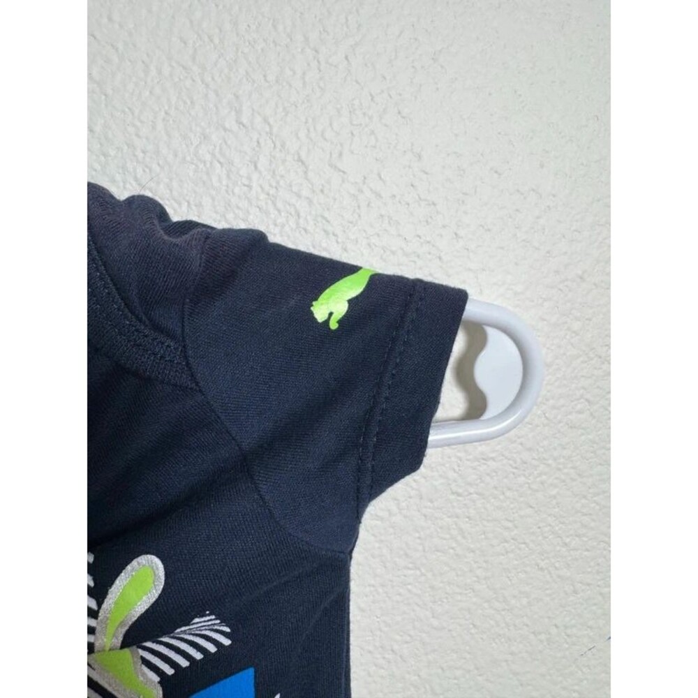 Set of 2 Puma Grey/Navy Bodysuit/Onsie Boys size 3/6M Bundle - Picture 9 of 10